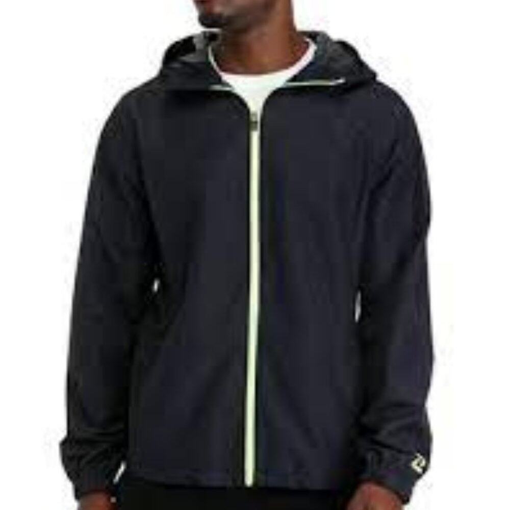 ZELOS Color Block Windbreaker Jacket Medium